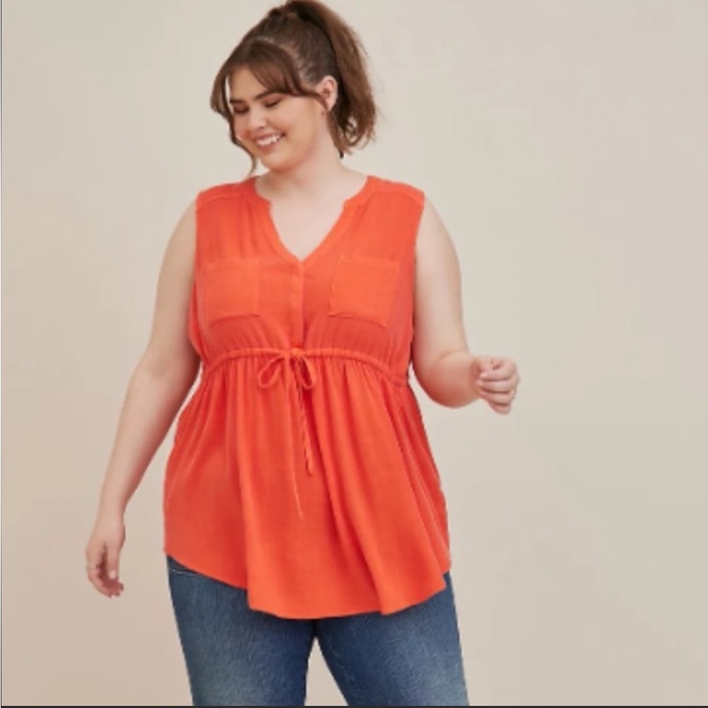 Torrid  Babydoll Top - Sise 2